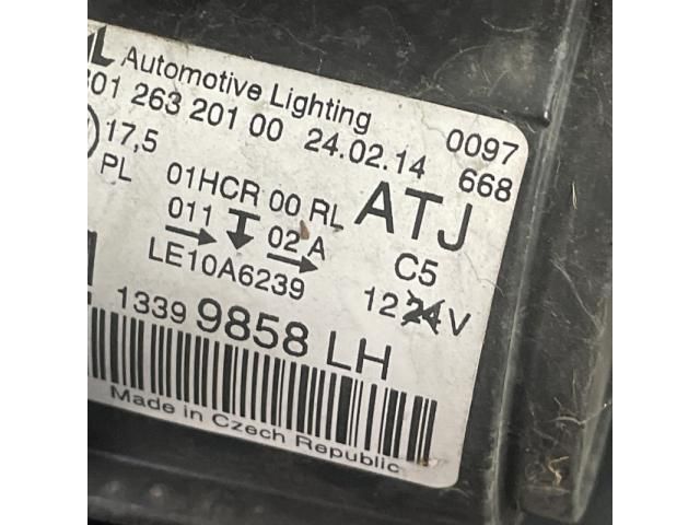 bontott OPEL ZAFIRA C Bal Fényszóró