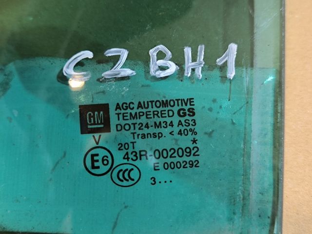 bontott OPEL ZAFIRA C Bal hátsó Ablak