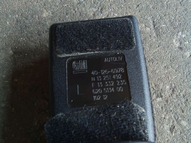 bontott OPEL ZAFIRA C Bal hátsó Biztonsági Öv Csat