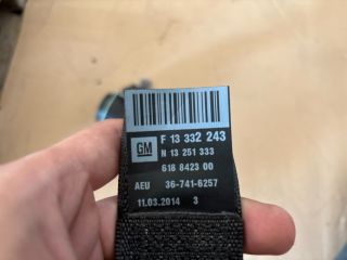 bontott OPEL ZAFIRA C Bal hátsó Biztonsági Öv