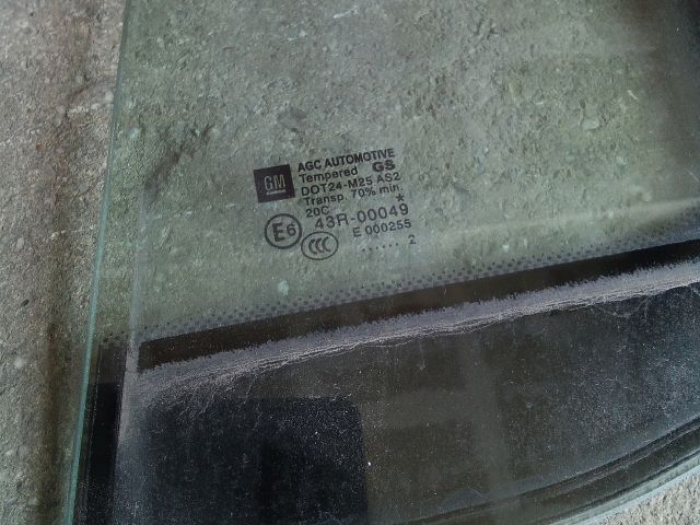 bontott OPEL ZAFIRA C Bal hátsó Fixüveg (Ajtóban)