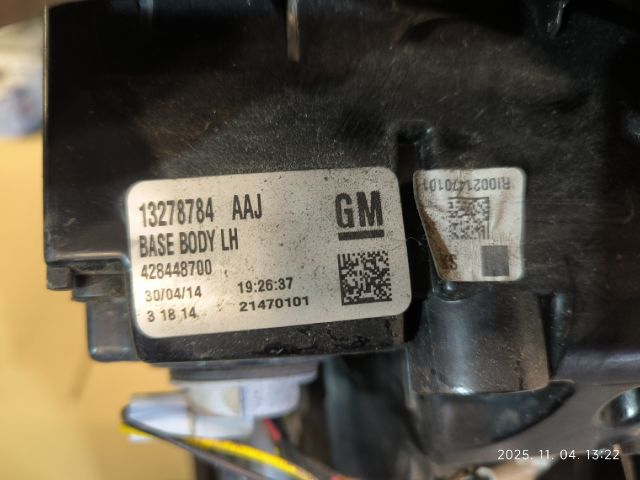 bontott OPEL ZAFIRA C Bal Hátsó Lámpa