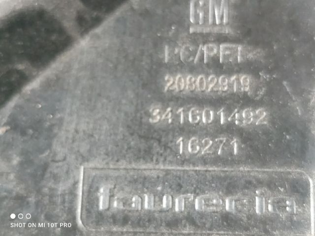 bontott OPEL ZAFIRA C Bal Ködfényszóró Lámpakeret