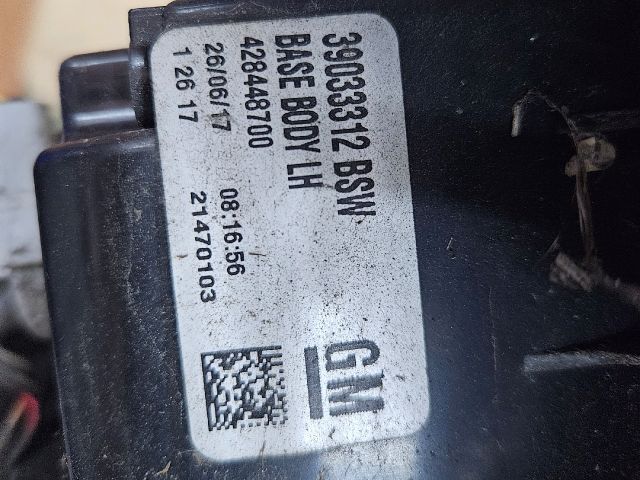 bontott OPEL ZAFIRA C Bal Külső Hátsó Lámpa