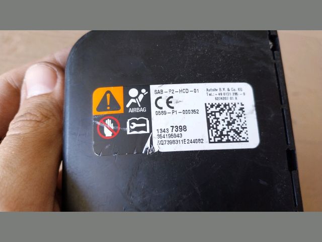 bontott OPEL ZAFIRA C Bal Oldallégzsák