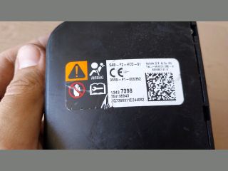 bontott OPEL ZAFIRA C Bal Oldallégzsák