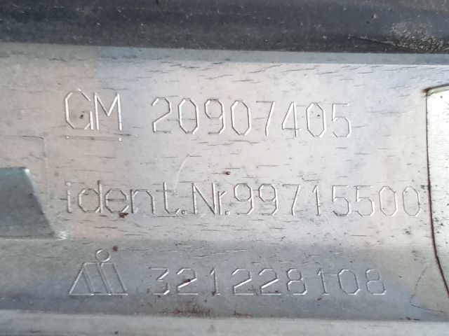 bontott OPEL ZAFIRA C Csomagtérajtó Díszléc