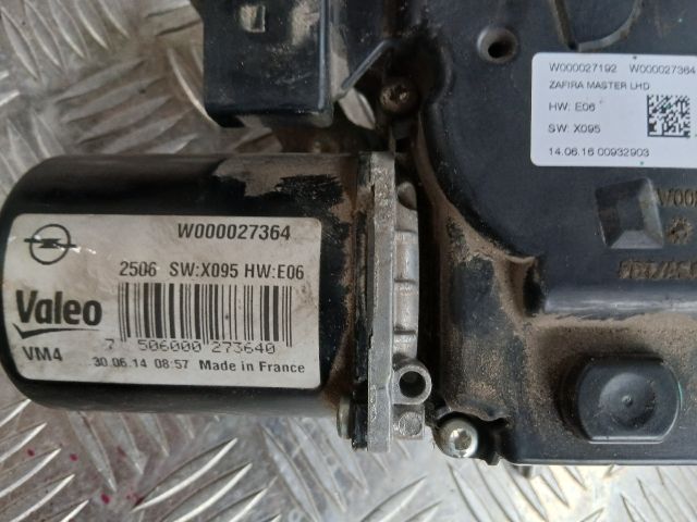 bontott OPEL ZAFIRA C Első Ablaktörlő Szerkezet Motorral