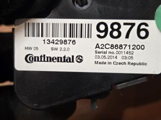 bontott OPEL ZAFIRA C Fűtéskapcsoló (manuális klímás)