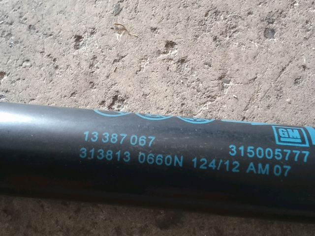 bontott OPEL ZAFIRA C Gázrugós Kitámasztó Teleszkóp Csomagtérajtó (Pozíciófüggetlen)