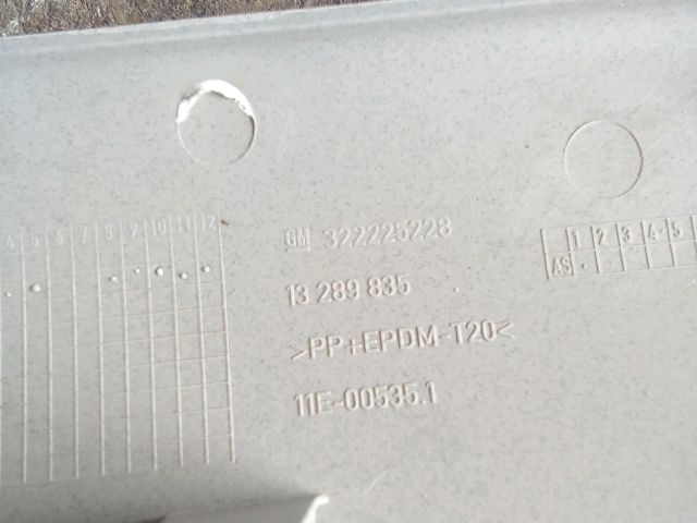 bontott OPEL ZAFIRA C Hátsó Tetőkárpit Takarófedél