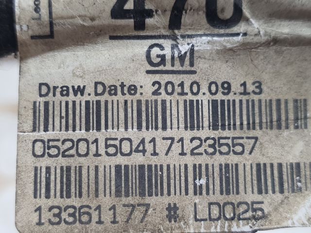 bontott OPEL ZAFIRA C Hátsó Tolatóradar Kábelköteg