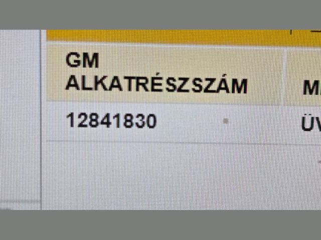 bontott OPEL ZAFIRA C Jobb A Oszlop Oldalablak Üveg