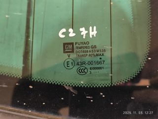 bontott OPEL ZAFIRA C Jobb C Oszlop Oldalablak Üveg