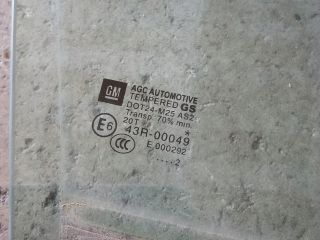 bontott OPEL ZAFIRA C Jobb első Ablak