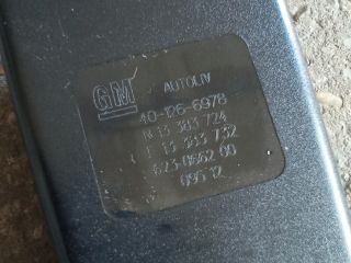 bontott OPEL ZAFIRA C Jobb első Biztonsági Öv Csat