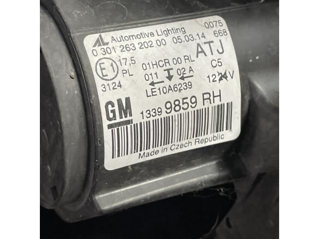 bontott OPEL ZAFIRA C Jobb Fényszóró