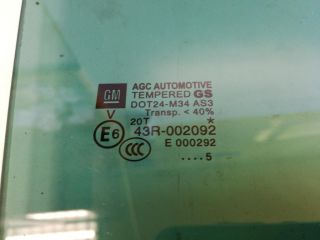 bontott OPEL ZAFIRA C Jobb hátsó Ablak