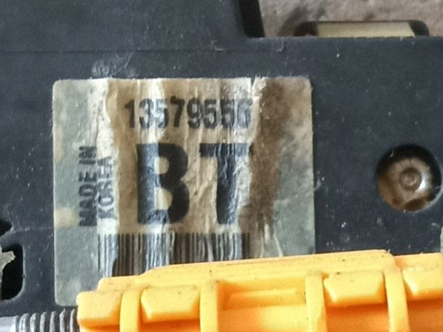 bontott OPEL ZAFIRA C Jobb hátsó Ajtózár