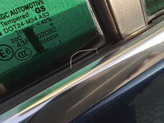 bontott OPEL ZAFIRA C Jobb hátsó Fixüveg (Ajtóban)