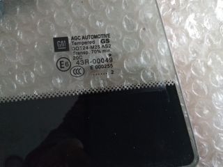 bontott OPEL ZAFIRA C Jobb hátsó Fixüveg (Ajtóban)