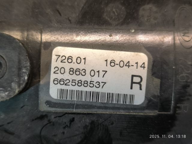 bontott OPEL ZAFIRA C Jobb Ködfényszóró