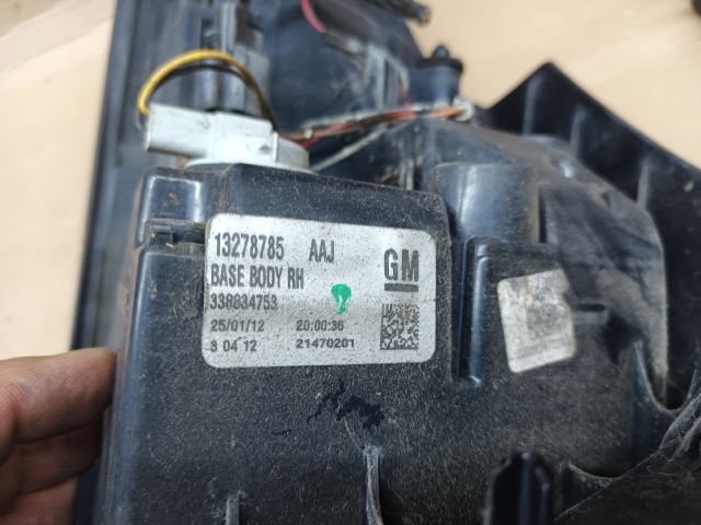 bontott OPEL ZAFIRA C Jobb Külső Hátsó Lámpa