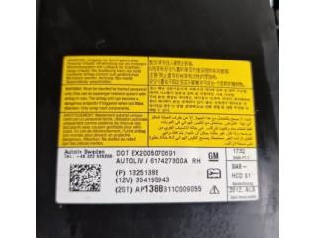 bontott OPEL ZAFIRA C Jobb Oldallégzsák