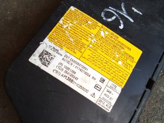 bontott OPEL ZAFIRA C Jobb Oldallégzsák