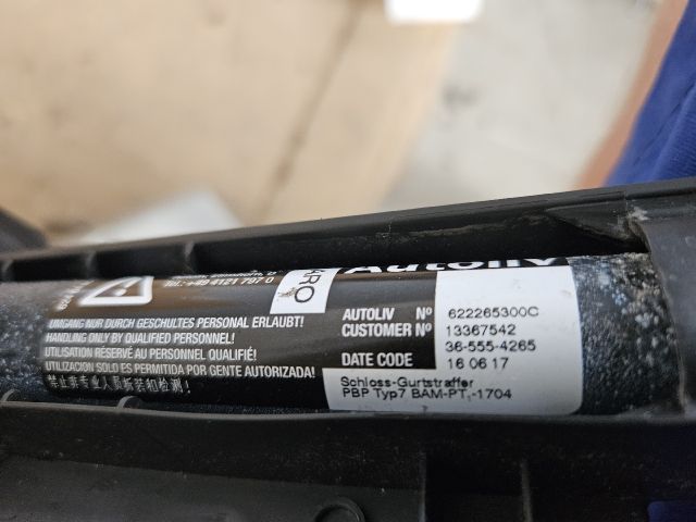 bontott OPEL ZAFIRA C Jobb Övfeszítő Biztonsági Öv