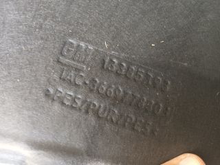 bontott OPEL ZAFIRA C Motorháztető Szigetelés