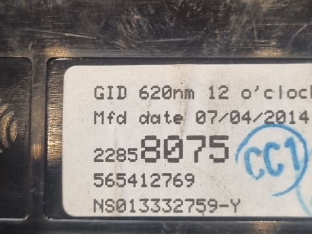 bontott OPEL ZAFIRA C Multifunkciós Kijelző