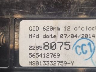 bontott OPEL ZAFIRA C Multifunkciós Kijelző