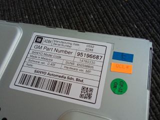 bontott OPEL ZAFIRA C Multifunkciós Kijelző