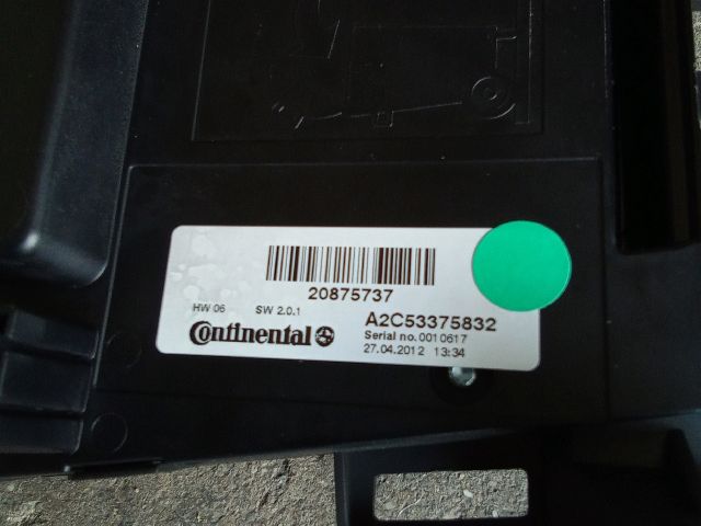 bontott OPEL ZAFIRA C Navigációs Fejegység