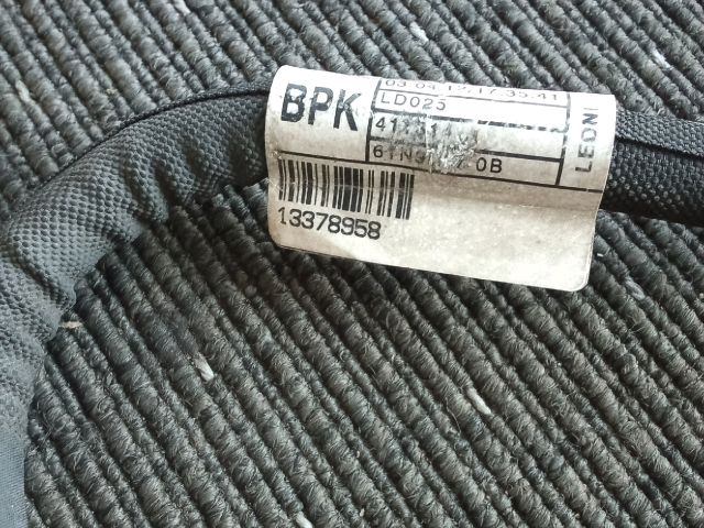 bontott OPEL ZAFIRA C Negatív Kábel