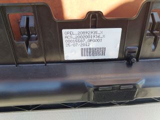 bontott OPEL ZAFIRA C Panoráma Tető