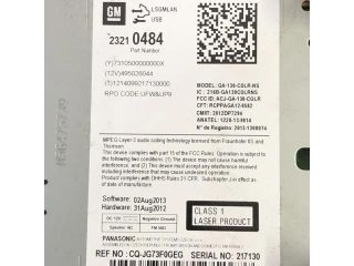 bontott OPEL ZAFIRA C Rádió / CD