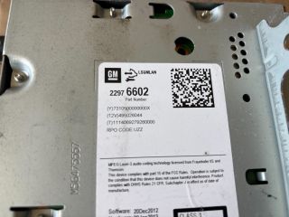 bontott OPEL ZAFIRA C Rádió / CD