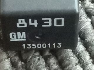 bontott OPEL ZAFIRA C Relé