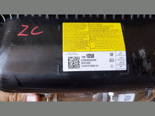 bontott OPEL ZAFIRA C Utasoldali Légzsák