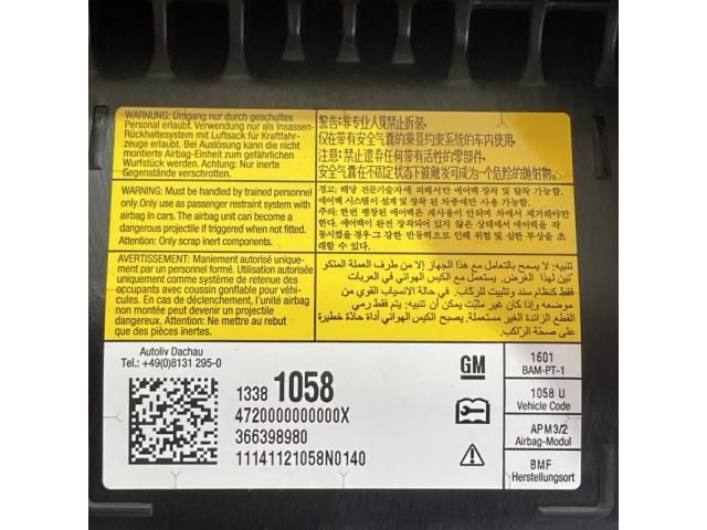 bontott OPEL ZAFIRA C Utasoldali Légzsák