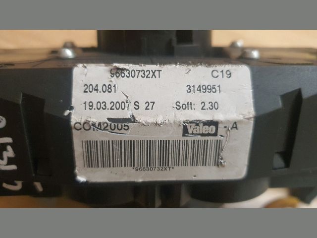 bontott PEUGEOT 1007 Komplett Kormánykapcsoló (Bajuszkapcsoló)