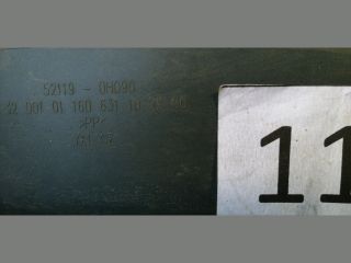 bontott PEUGEOT 107 Első Lökhárító (Üresen)