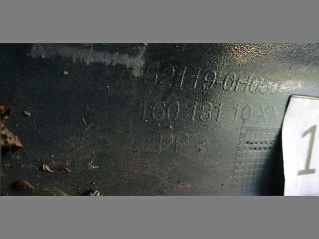 bontott PEUGEOT 107 Első Lökhárító (Üresen)