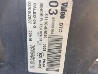 bontott PEUGEOT 107 Fényszóró Pár