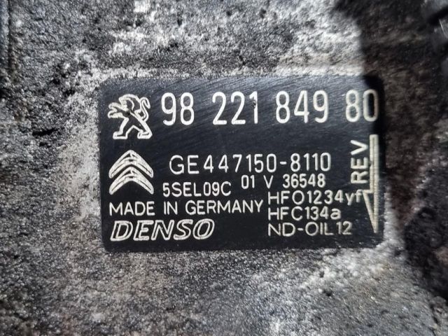 bontott PEUGEOT 2008 Klímakompresszor