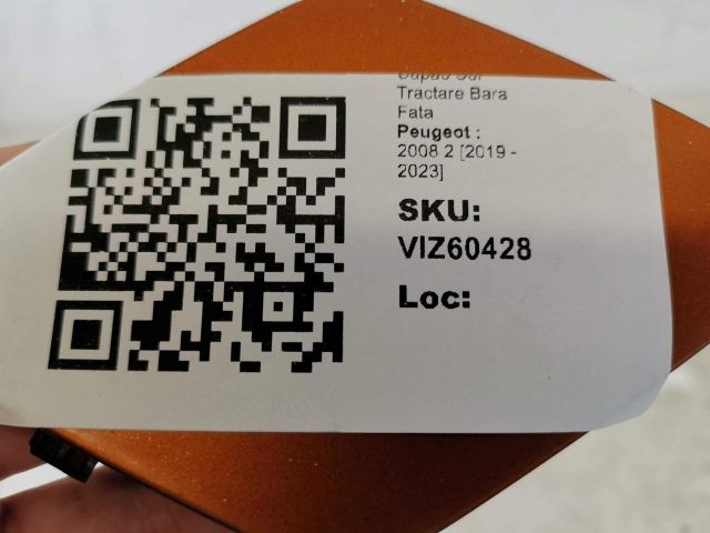 bontott PEUGEOT 2008 Első Vonószem Burkolat