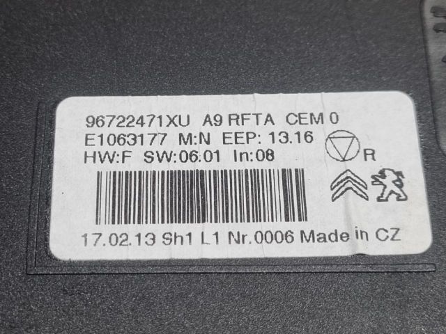 bontott PEUGEOT 2008 Fűtéskapcsoló