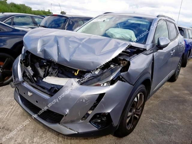 bontott PEUGEOT 2008 II Jobb Küszöb